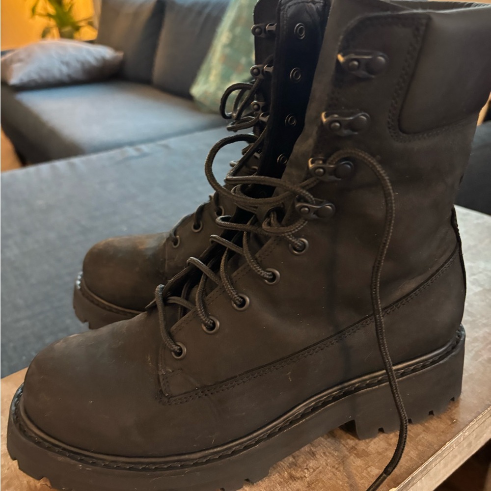 Thursday Black Matte Explorer Boot